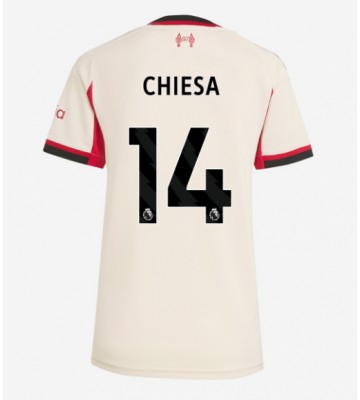 Liverpool Federico Chiesa #14 Replik Auswärtstrikot Damen 2025-26 Kurzarm